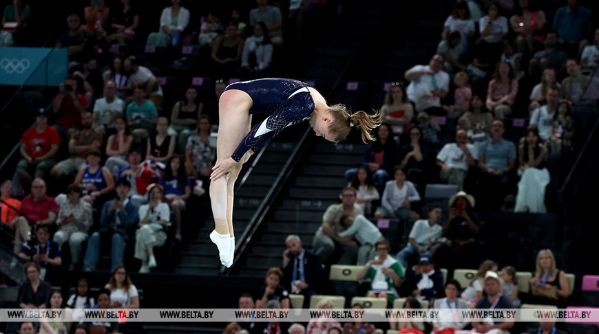 Olympics 2024: Belarus’ Bardzilouskaya through to trampoline final