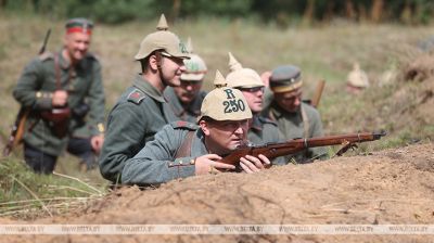 WWI reenactment festival in Smorgon