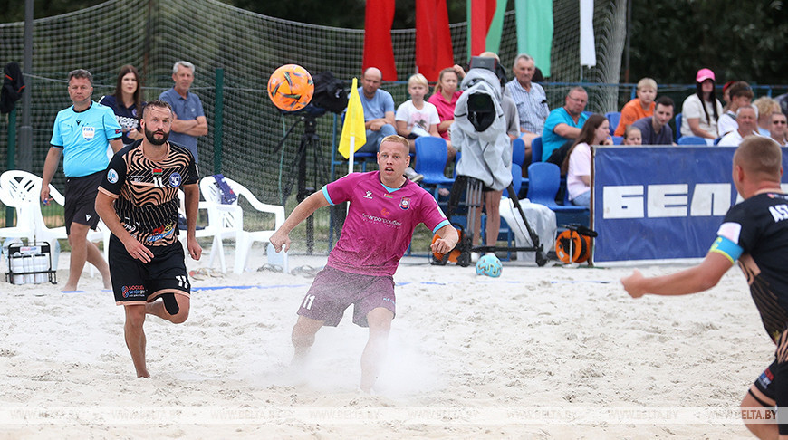 TsOR Mogilev wins Belarus’ beach soccer champion title