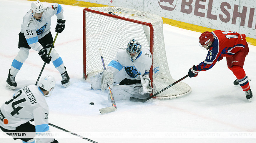 HC Dinamo Minsk lose to HC CSKA Moscow in friendly