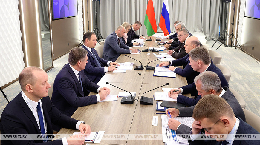 Belarus-Russia government meeting in Yerevan 