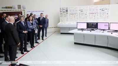 IAEA chief visits Belarusian NPP 