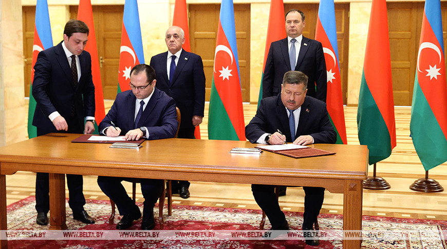 Belarus, Azerbaijan sign cooperation documents