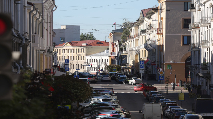 In the streets of Minsk  