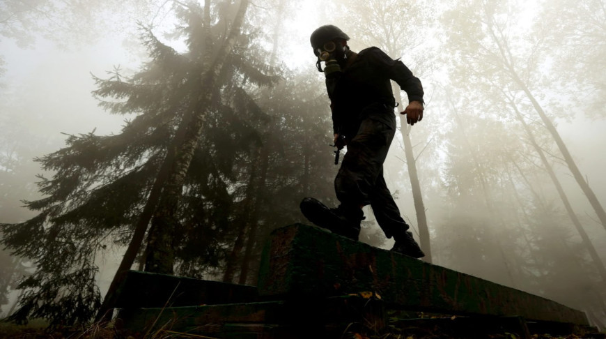 Maroon Beret qualification trials in Belarus 