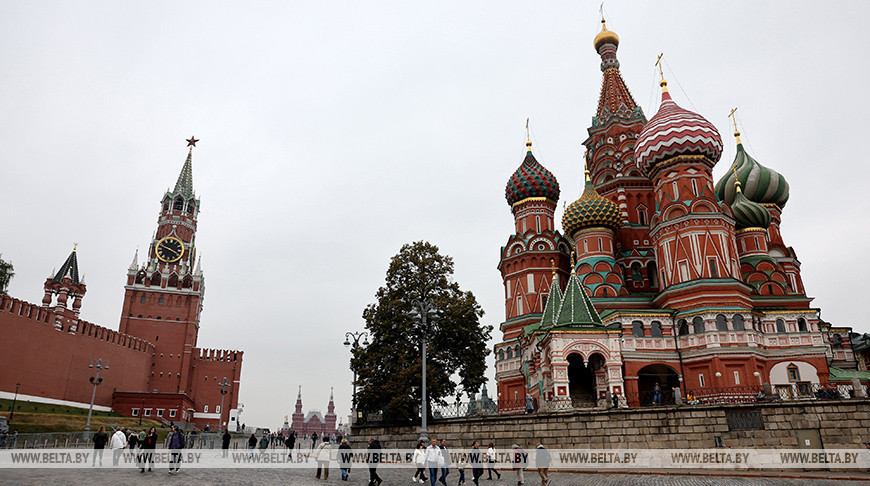 Autumn view of Moscow