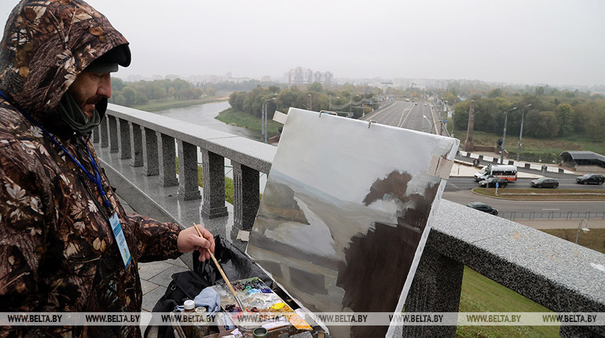 Plein air event in Mogilev