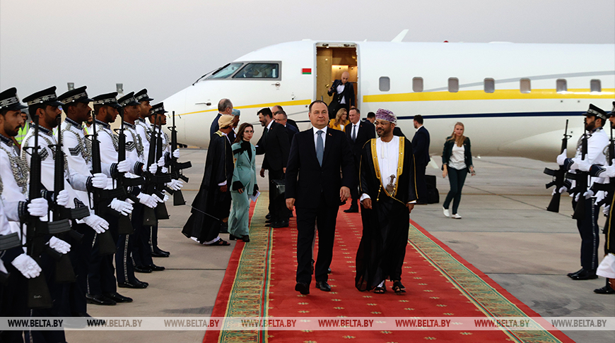 Belarus’ PM arrives in Oman on official visit