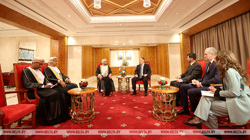 Belarusian PM in talks with Crown Prince of Oman