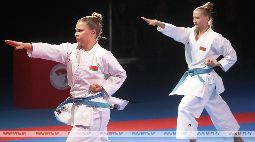 Belarus Open karate tournament in Minsk