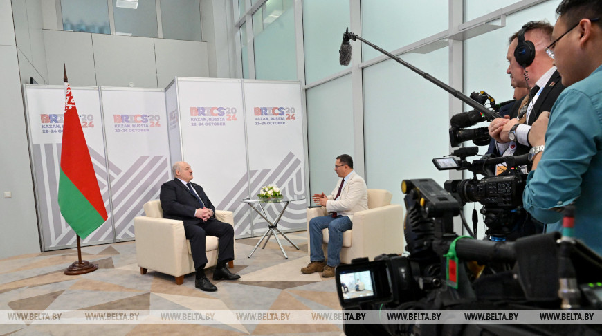 Lukashenko interviewed by China’s CGTN