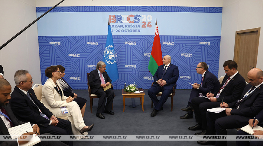 Lukashenko meets with UN chief 