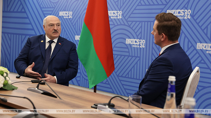  Lukashenko interviewed by Izvestia 