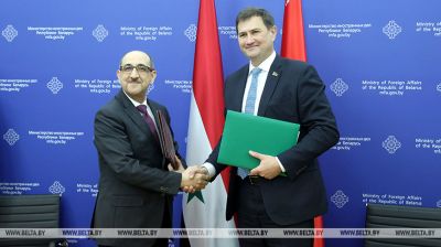 Foreign ministers of Belarus, Syria adopt statement against sanctions