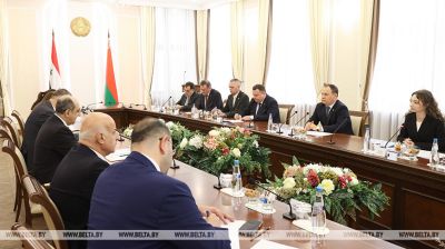 Belarusian PM meets with Syrian FM in Minsk