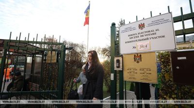 Moldovans vote in presidential runoff in Minsk 