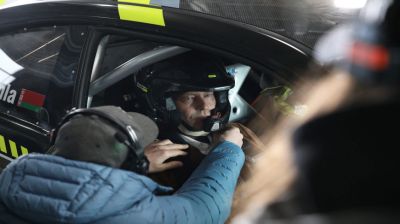 Til Schweiger takes part in drift promo video shooting in Minsk