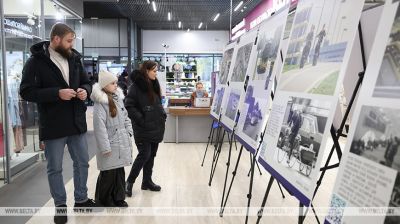 Marathon of Unity: BelTA's photo exhibition in Bobruisk