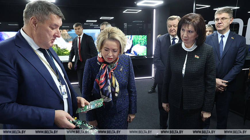 Matviyenko: Belarus, Russia have everything to become technology leaders