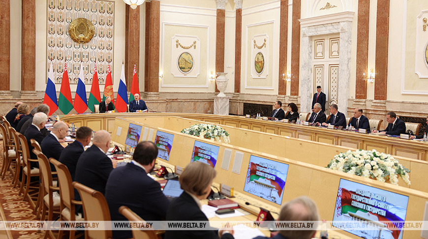 Session of Union State Supreme State Council in Minsk