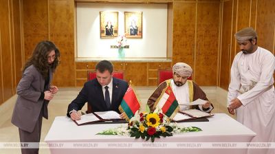 Belarus, Oman sign documents on cooperation