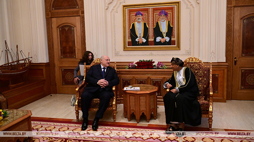 Lukashenko meets with Oman’s deputy prime minister