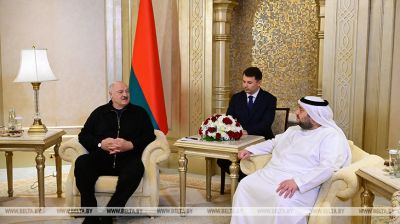 Lukashenko meets with UAE investment minister