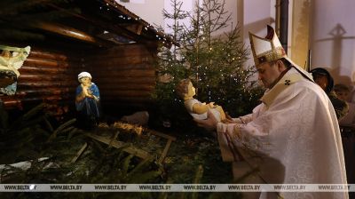 Catholic believers of Belarus celebrate Christmas