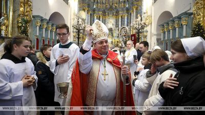 Bishop Vladimir Gulyai opens Jubilee Year 2025 in Grodno