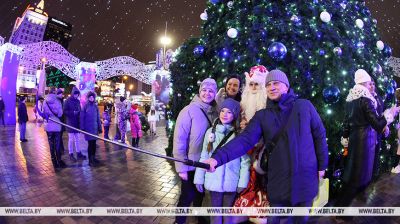 New Year celebrations in Minsk