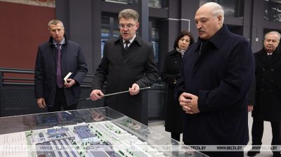 Lukashenko visits Minsk City Technopark