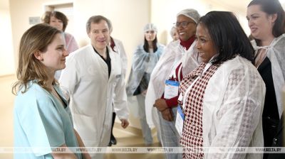 PAP delegation visits Minsk center of surgery, transplantology and hematology