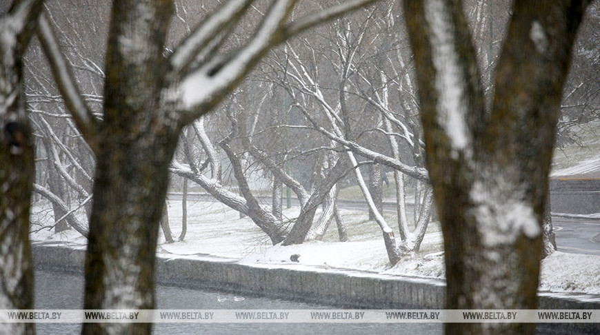 February brings snow to Belarus