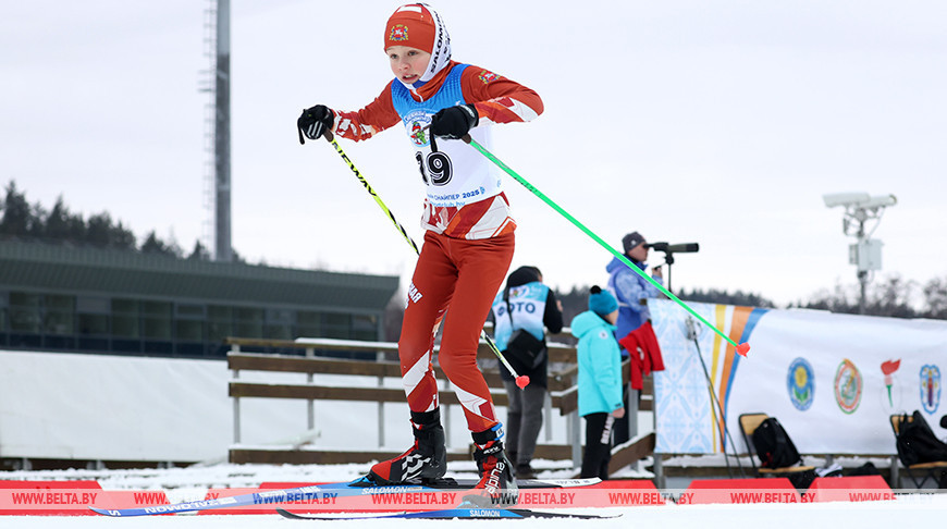 Youth biathlon tournament in Raubichi  