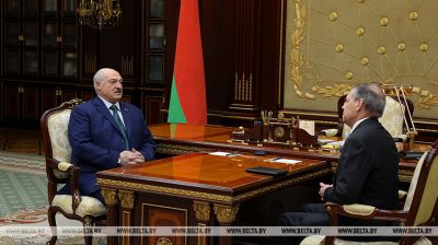 Lukashenko meets with Belarus' UN ambassador