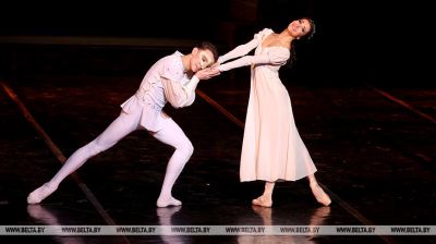 Romeo and Juliet on stage of Bolshoi in Minsk 
   