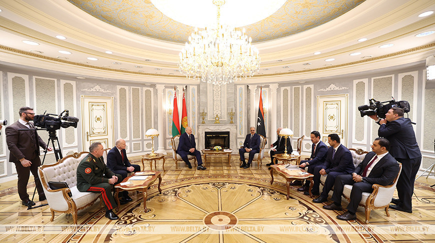 Lukashenko meets with Commander-in-Chief of Libyan National Army