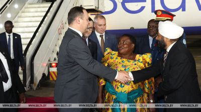 Golovchenko arrives in Uganda on official visit