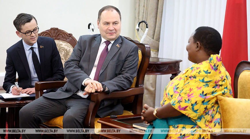 Golovchenko holds talks with prime minister of Uganda