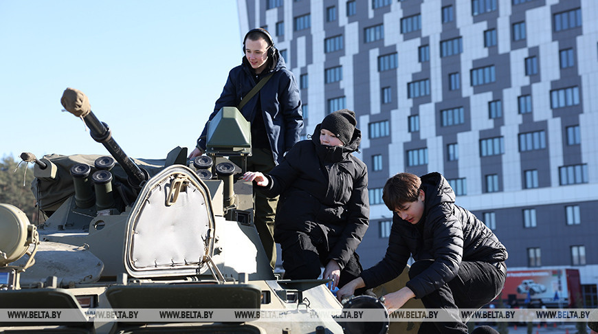  Fatherland Defenders Day celebrations in Minsk
 
  
  