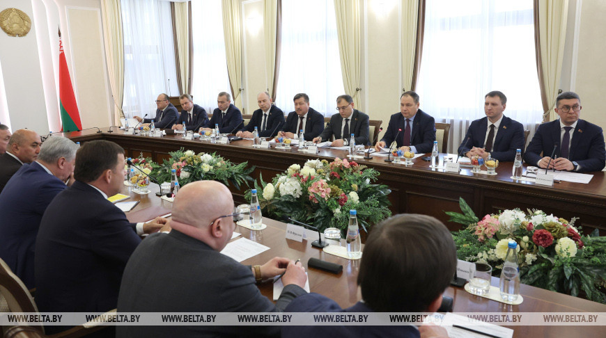 Belarus’ PM holds talks with governor of Russia’s Sverdlovsk Oblast