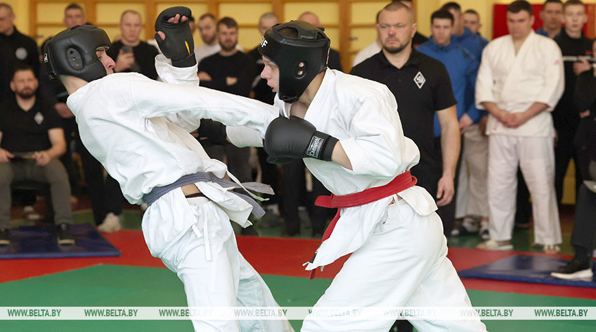 Police hand-to-hand combat championship in Mogilev 