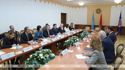 Belarus' FM meets with UN representatives 