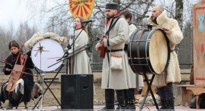 Maslenitsa celebrations near Minsk