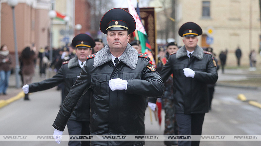 Police Day celebrations in Grodno