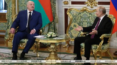 Lukashenko, Putin hold talks