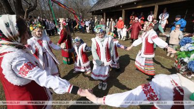   
   Rite of spring performed in Vyazynka       