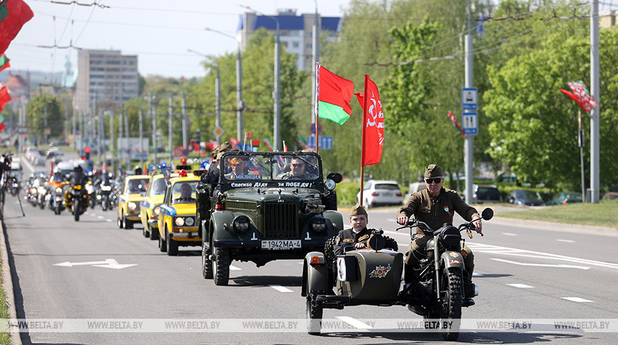 Motor rally arrives in Grodno Motor rally arrives in Grodno