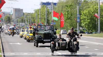 Motor rally arrives in Grodno