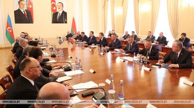 Belarus-Azerbaijan summit meeting in Baku 